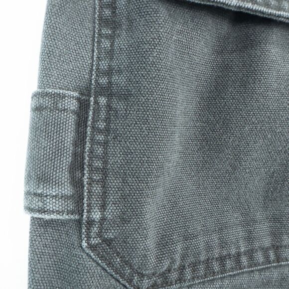 Duluth Trading Co Fire Hose Relaxed Fit Cargo Work Pants Mens 35x32* Black READ - Picture 14 of 16